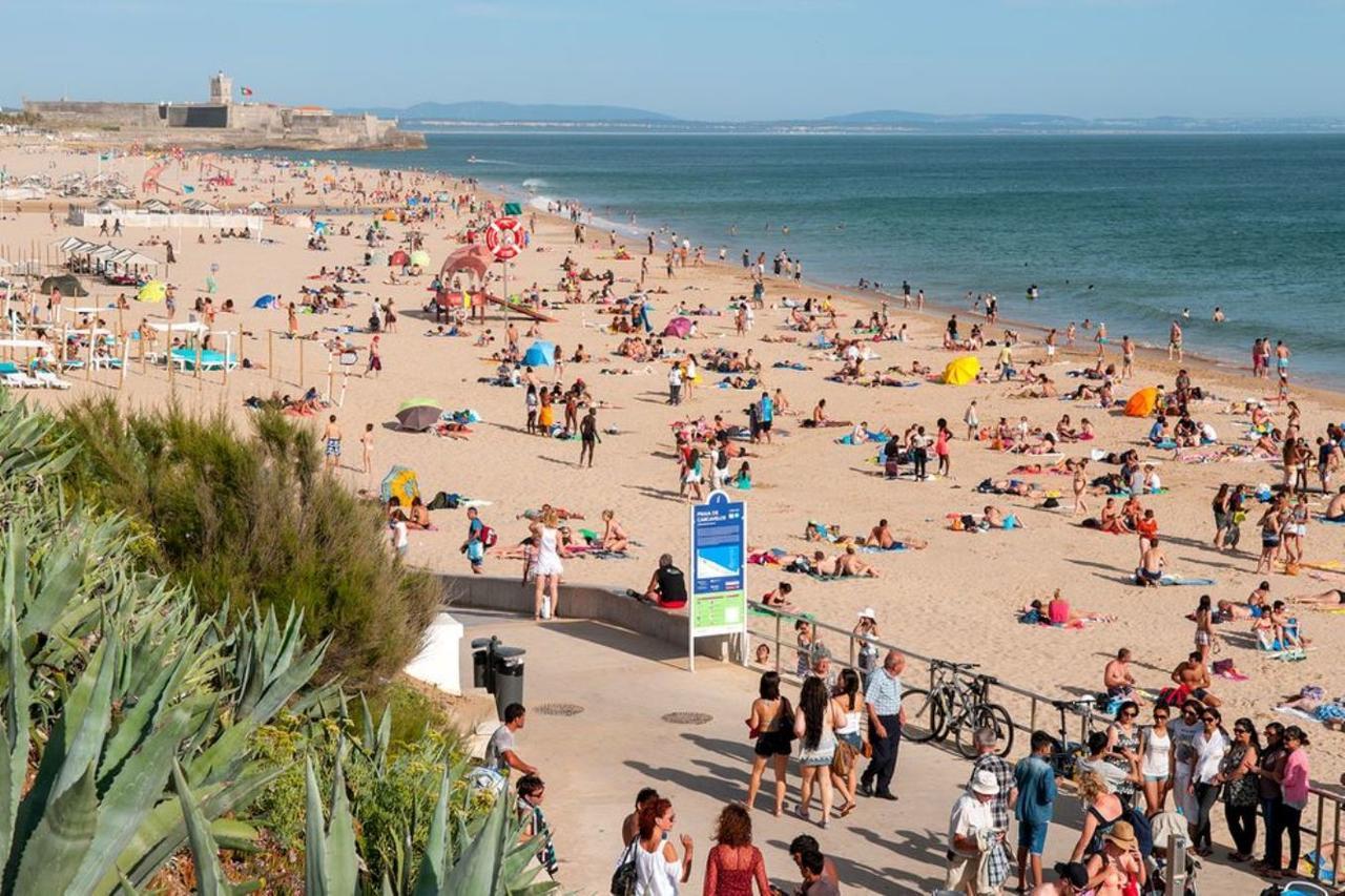 Carcavelos Beach Bagian luar foto