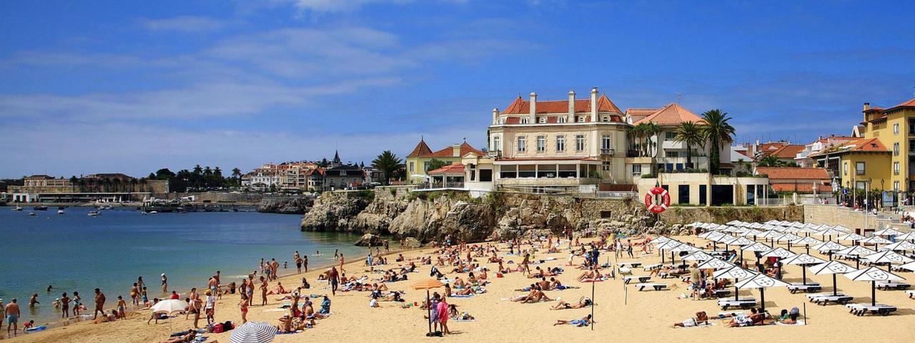 Carcavelos Beach Bagian luar foto